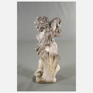 Steinguss Putto
