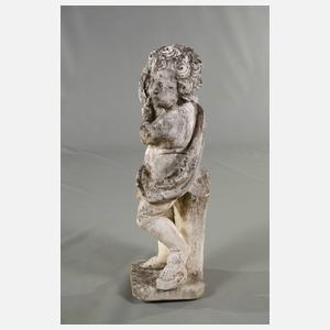 Steinguss Putto
