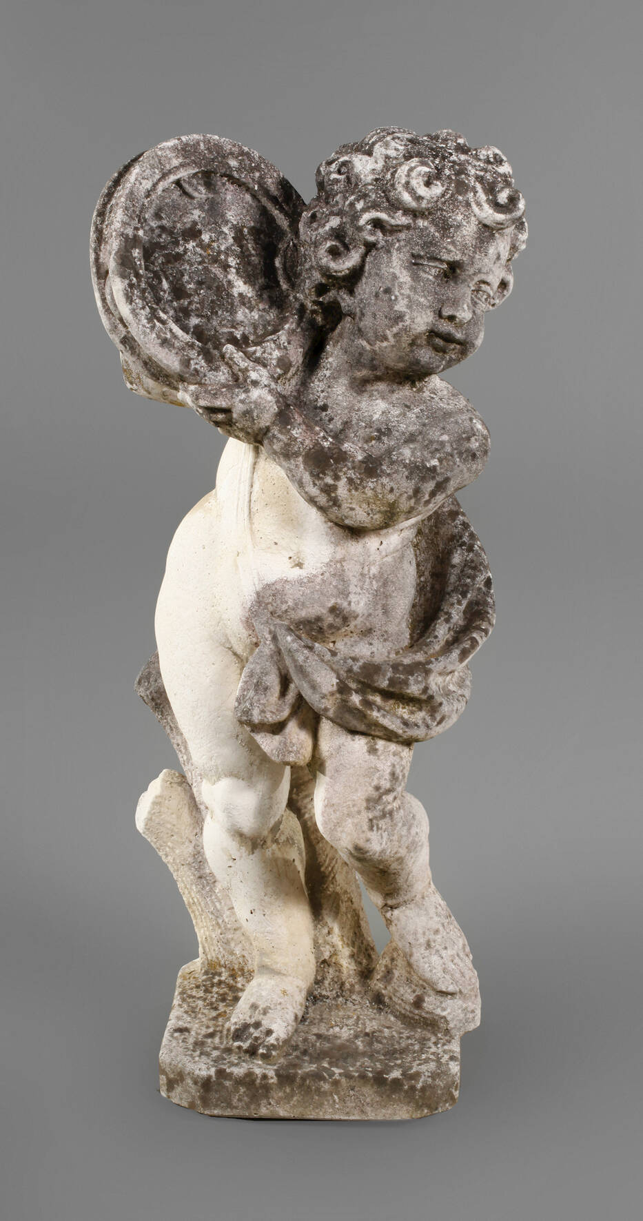 Steinguss Putto
