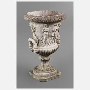 Steinguss Pflanzvase