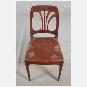 Sechs Stühle Jugendstil