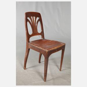 Sechs Stühle Jugendstil