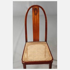 Vier Stühle Otto Prutscher