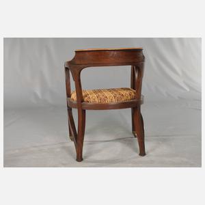 Armlehnstuhl in der Art von Henry van de Velde