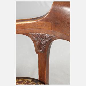 Armlehnstuhl in der Art von Henry van de Velde