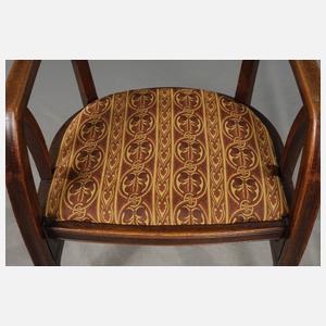 Armlehnstuhl in der Art von Henry van de Velde