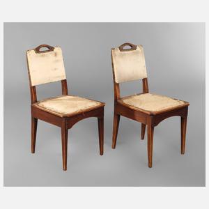 Paar Stühle Richard Riemerschmid