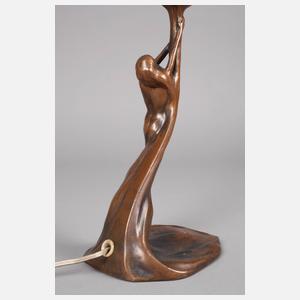 Figürliche Tischlampe Jugendstil