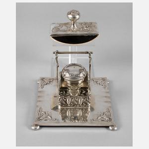 Silber Tintenzeug und Löschwiege