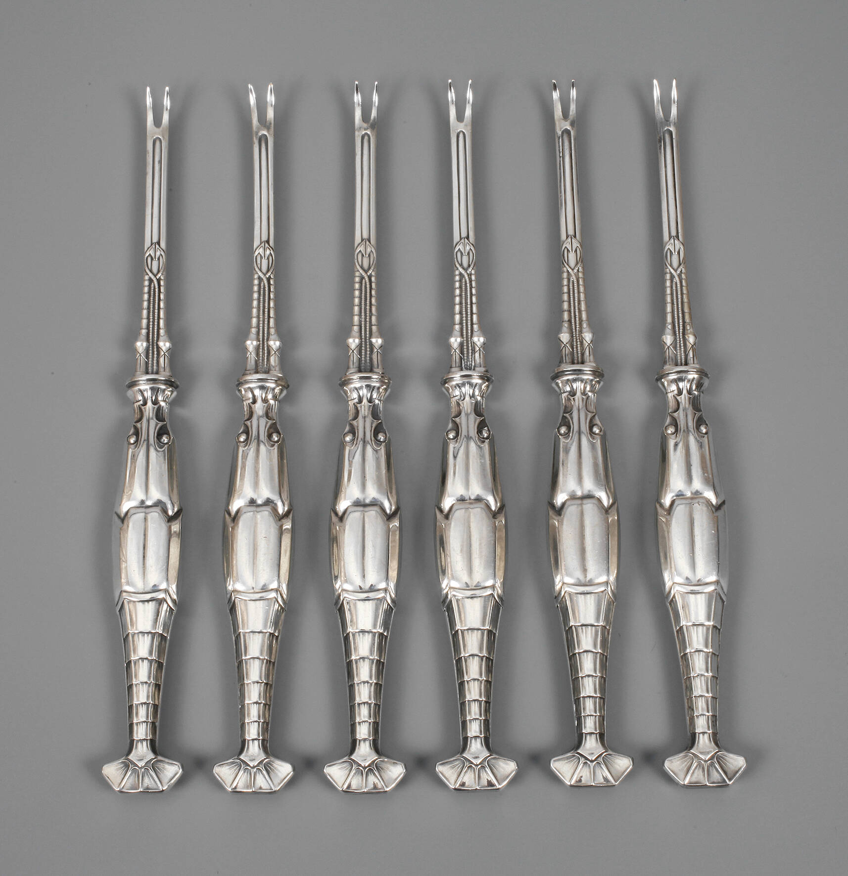 WMF sechs Hummergabeln