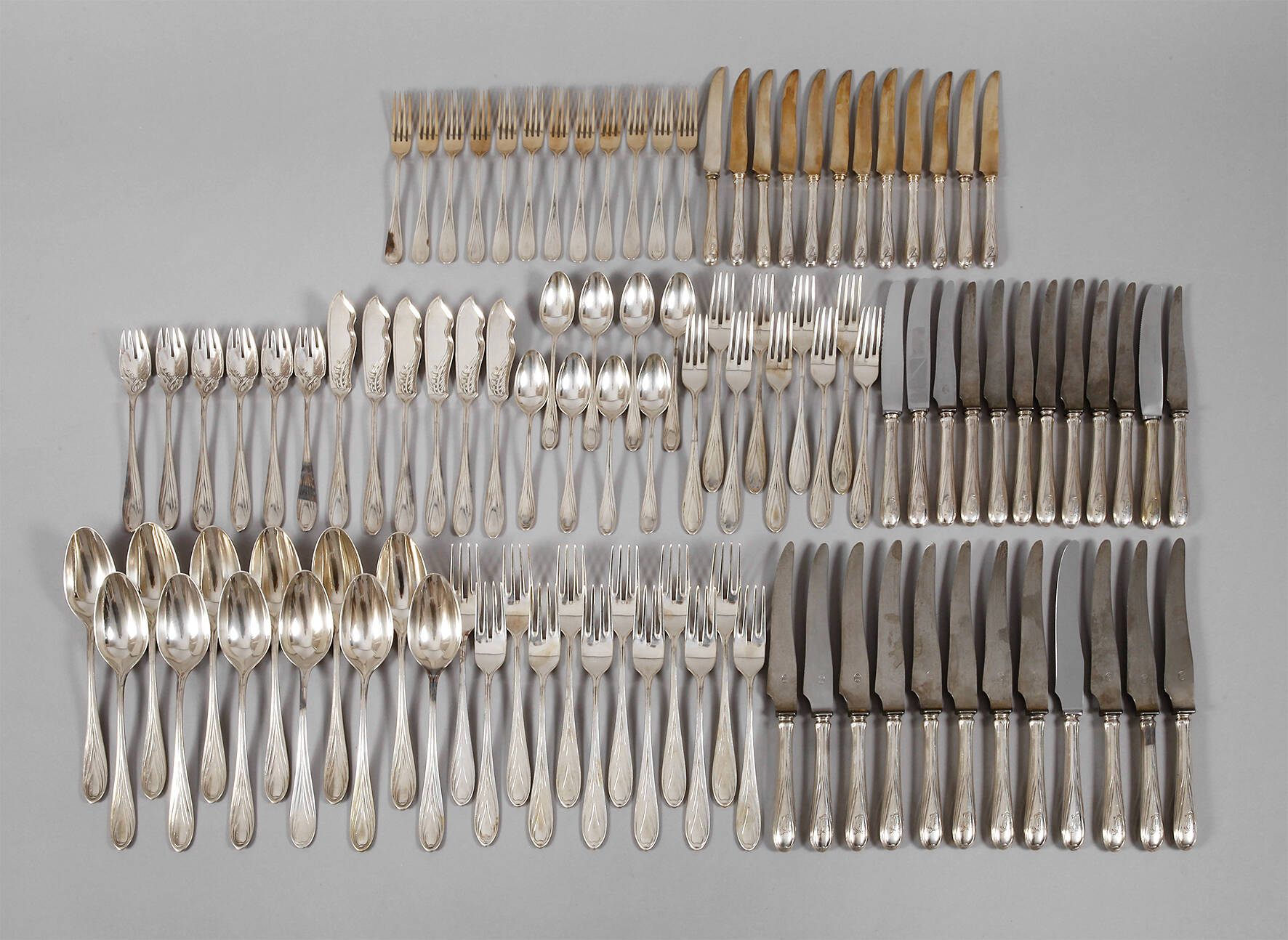 Hans Christiansen großes Silberbesteck