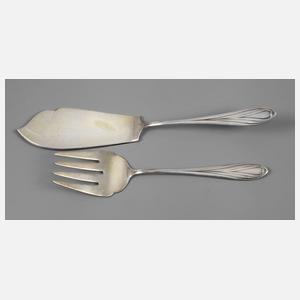 Hans Christiansen Fischvorlegebesteck