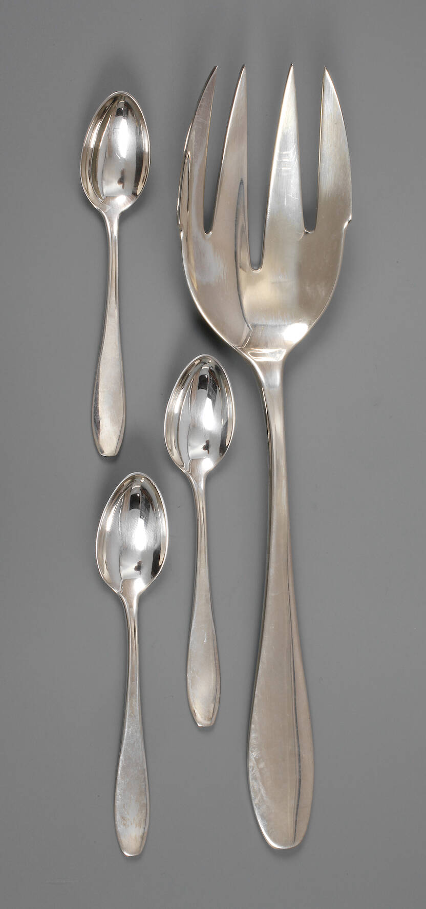 Richard Riemerschmid Mokkalöffel und ein Vorleger