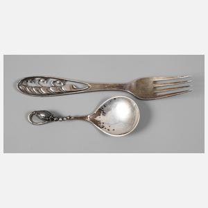 Kopenhagen Gabel und Löffel