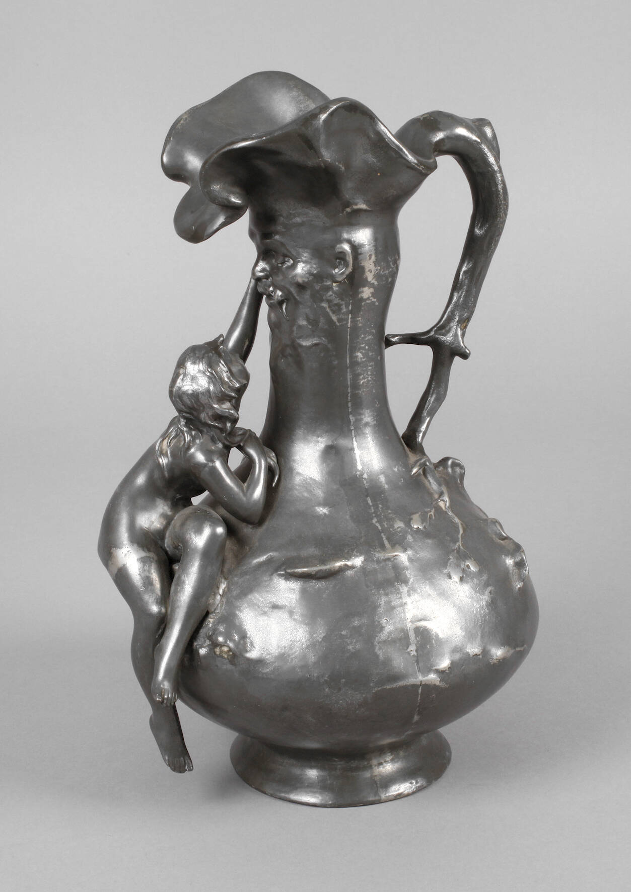 Zinnkanne Jugendstil