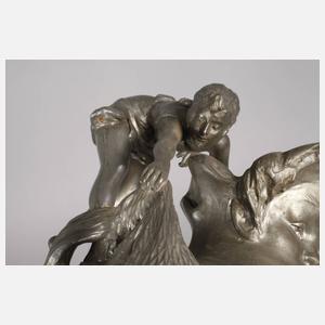 Figürliche Jugendstilvase