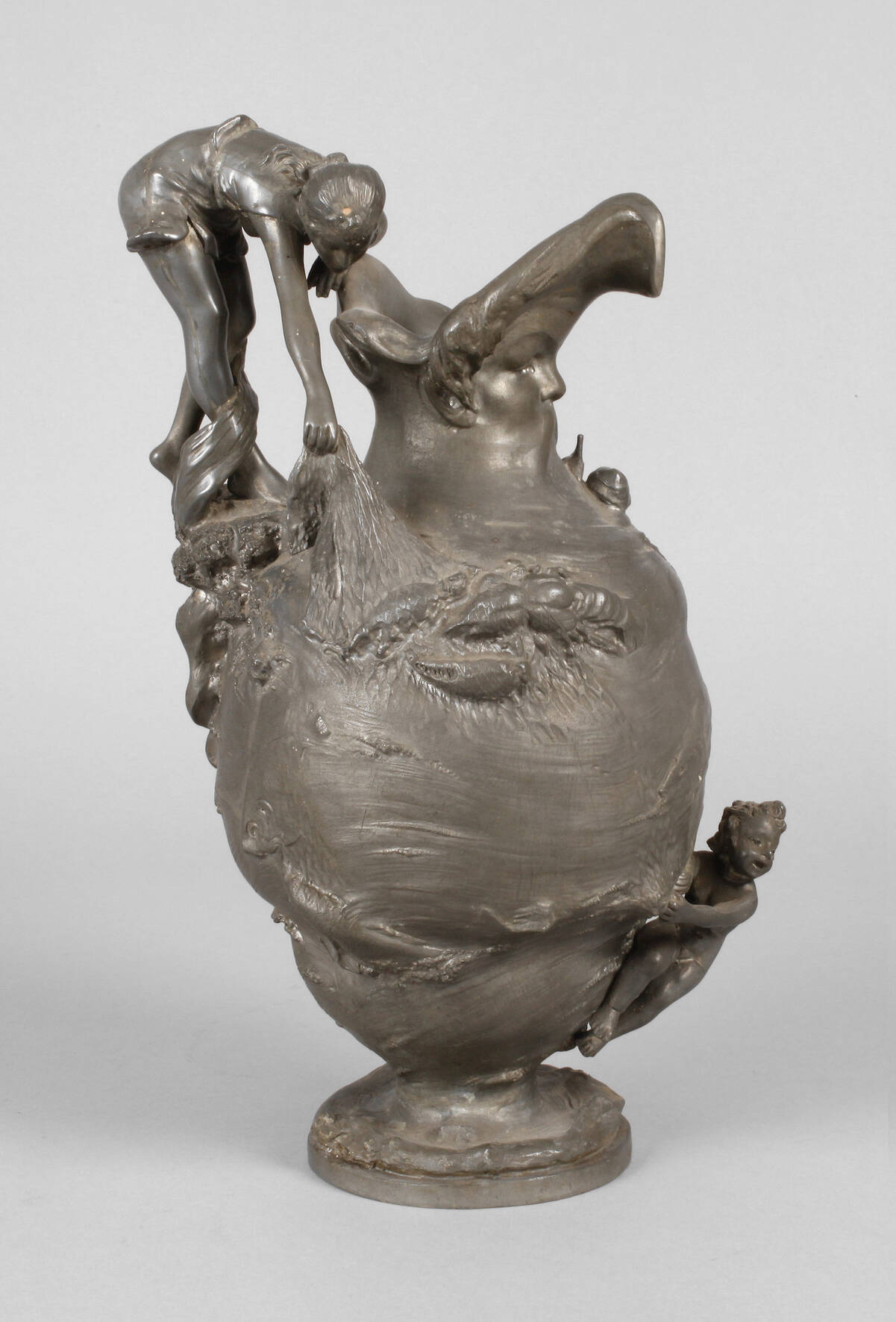 Figürliche Jugendstilvase