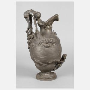 Figürliche Jugendstilvase