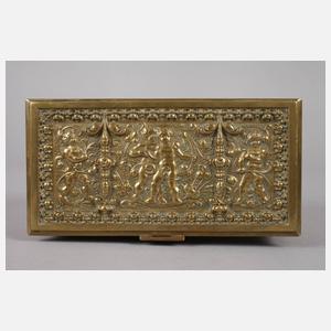 Erhard & Söhne drei Messingschatullen