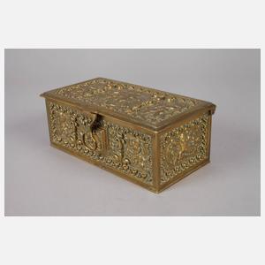 Erhard & Söhne drei Messingschatullen