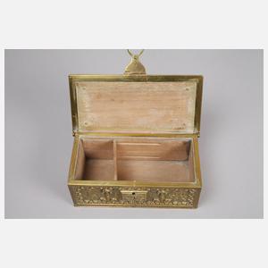 Erhard & Söhne drei Messingschatullen