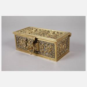 Erhard & Söhne drei Messingschatullen