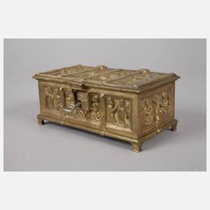 Erhard & Söhne drei Messingschatullen