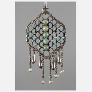 Anhänger mit Türkisen