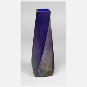 Jugendstilvase Mohndekor