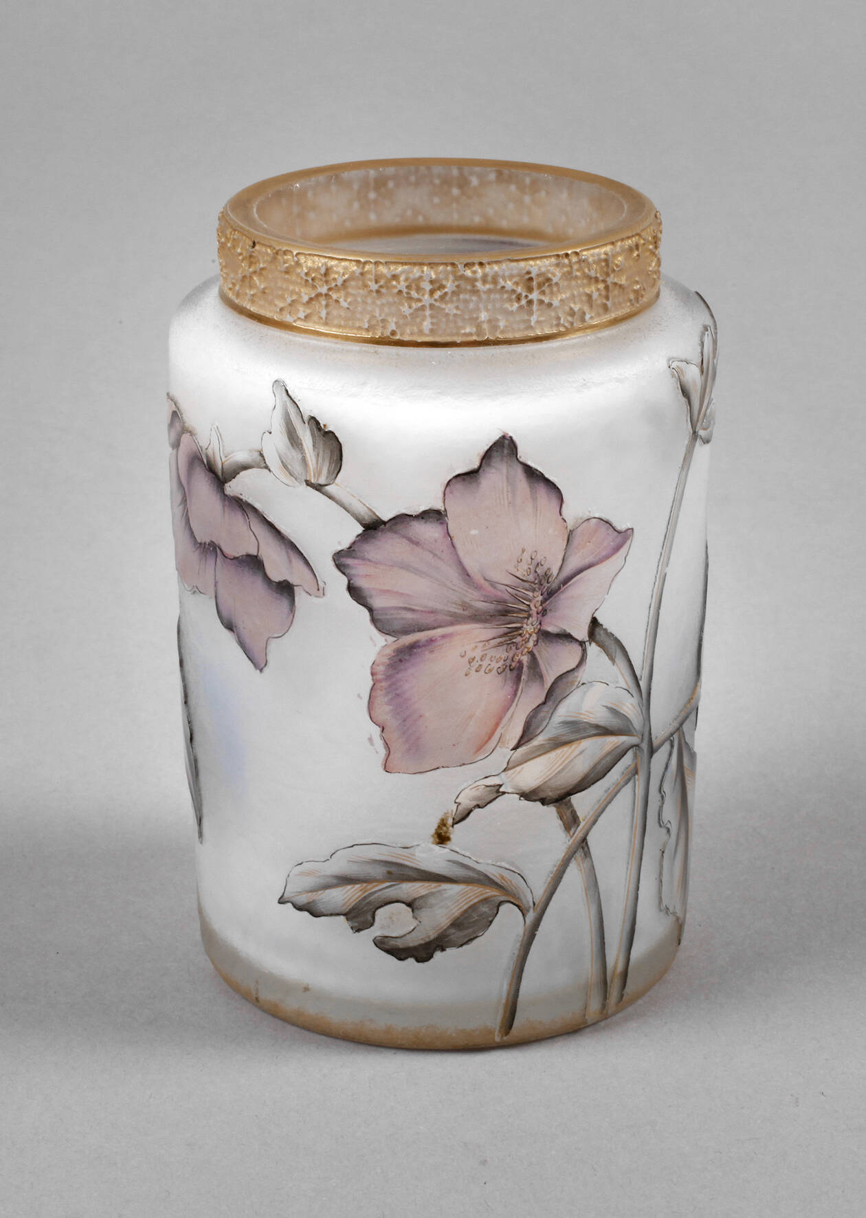 Daum Nancy Vase Anemonendekor