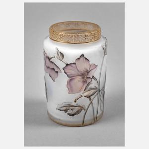 Daum Nancy Vase Anemonendekor