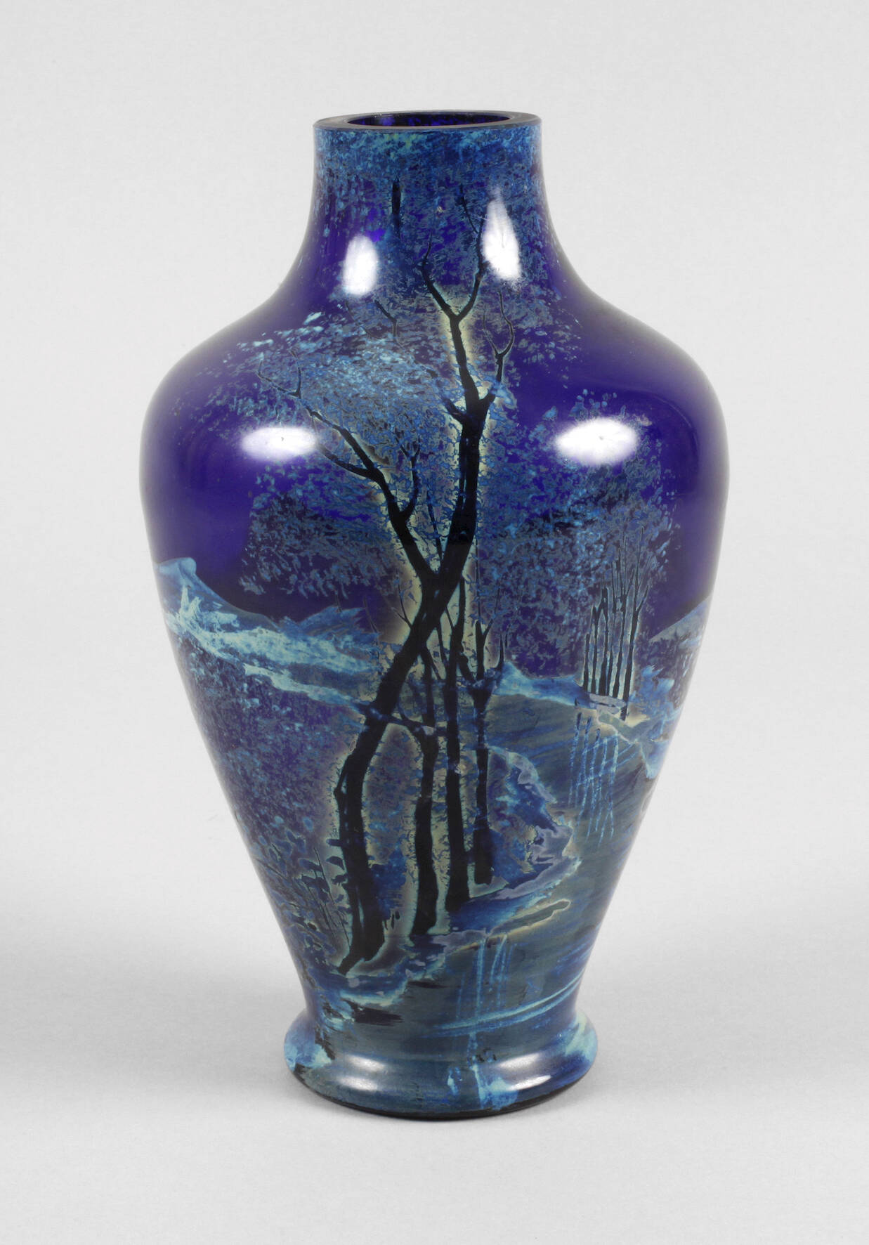 Beyermann & Co. Haida Vase Landschaftsdekor