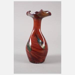 Rindskopf Vase "Lebrigrotes Opakglas"