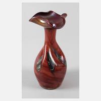 Rindskopf Vase "Lebrigrotes Opakglas"111