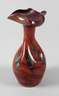 Rindskopf Vase "Lebrigrotes Opakglas"