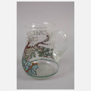 Ludwig Hohlwein Kanne und fünf Gläser