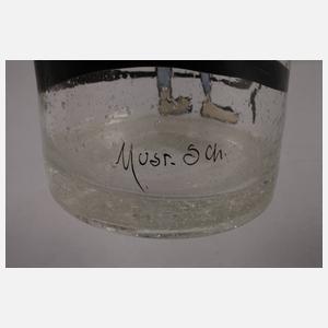 Ludwig Hohlwein vier Gläser