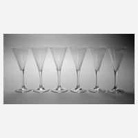 Sechs Sektflöten111