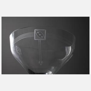 Sechs Champagnerschalen