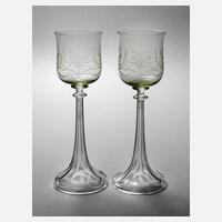 Paar elegante Weinrömer111