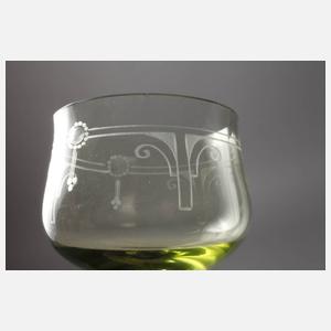 Paar Jugendstilrömer