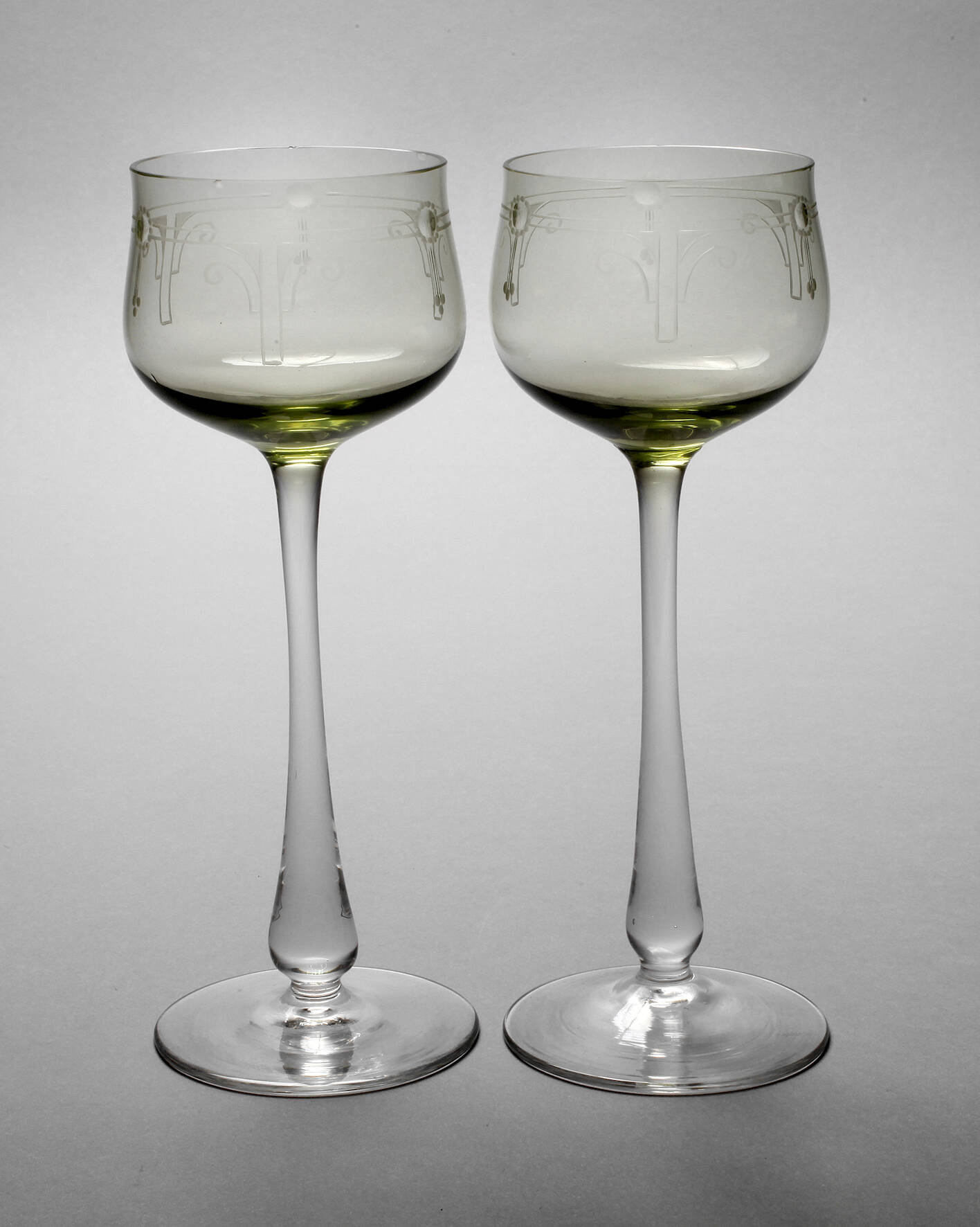 Paar Jugendstilrömer