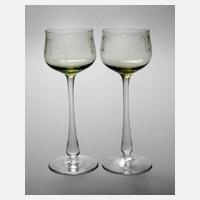 Paar Jugendstilrömer111