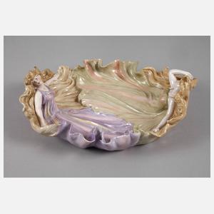 Plaue Schierholz Jugendstilschale