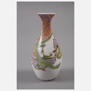 Rozenburg Vase Eierschalenporzellan