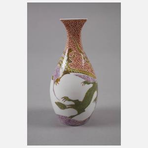 Rozenburg Vase Eierschalenporzellan