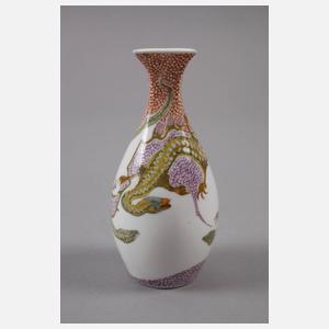 Rozenburg Vase Eierschalenporzellan