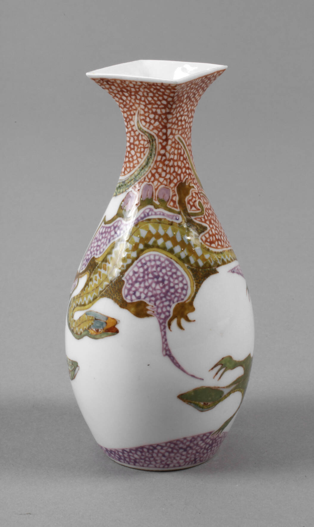 Rozenburg Vase Eierschalenporzellan