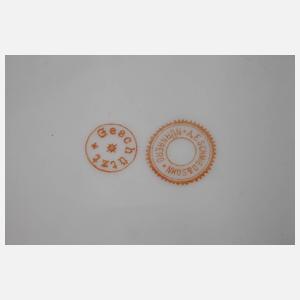 Patriz Huber drei Speiseteller