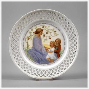 KPM Berlin Teller Vaterländischer Frauen-Verein